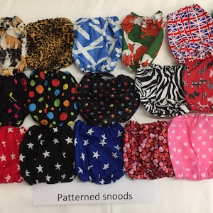 Dog Snood - Small Size - Cavalier King Charles Spaniel, Maltese, Shih Tzu, Lhasa Apso, Toy Poodle, Yorkshire Terrier