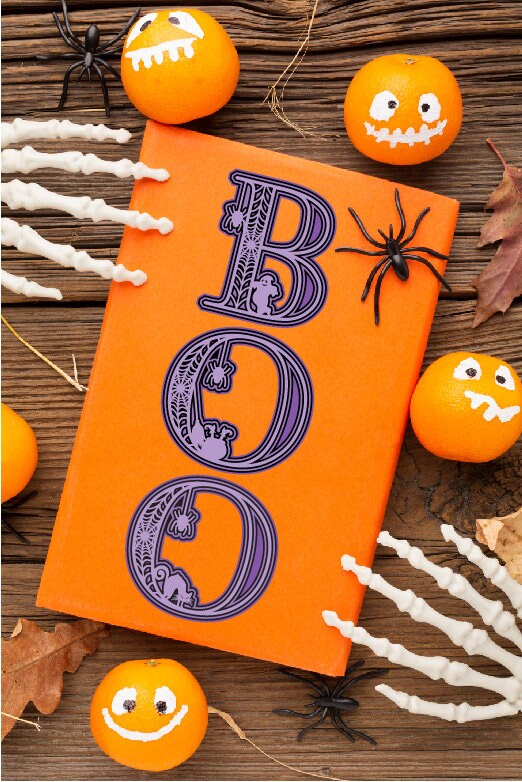 Download Halloween Layered Letter Alphabet SVG Cut Files 3D ...