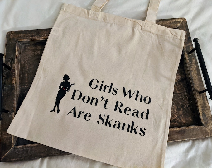 Book Vase, Girls Who Don't Read Are Skanks, Vintage Pulp Novel, Pencil ...