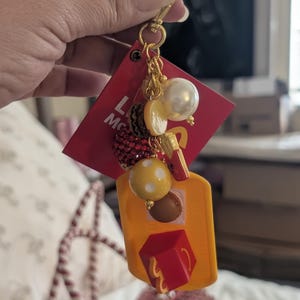 McDonald's Lil McDonald's Happy Meal Toy Bag Charm/Junk Journal Charm