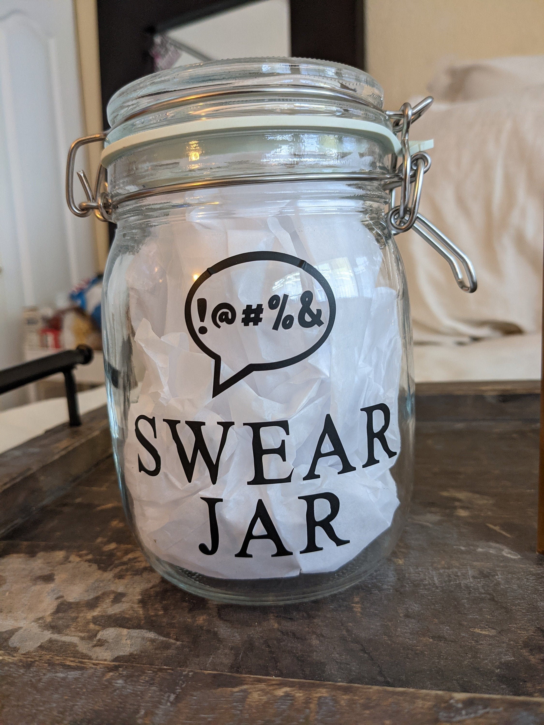 Swear Jar Ahorro jar /Alcancía | Etsy