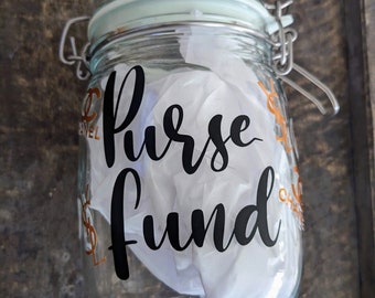 Purse Fund savings jar