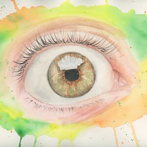 Original watercolor painting