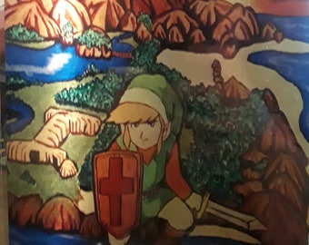 The Legend of Zelda  Aluminum Art Print (standard comic book size)