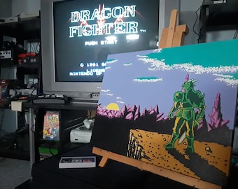 Dragon Fighter NES 14x18