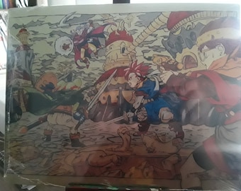 Chrono Trigger Fan Art (Snes) 8x10 Aluminum Print