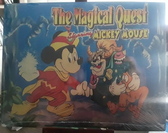 The Magical Quest (Mickey Mouse) 8x10 Aluminum Print