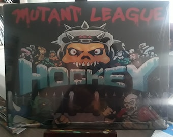 Mutant League Hockey (Sega) Aluminum Print 8x10