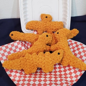 Crochet Dinosaur Nuggets