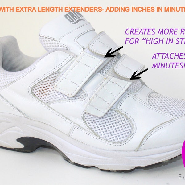 Add Length and Width For Wide Feet & High Insteps. Add more width for Wide Shoes! Add Yourself! Made Using Velcro Brand Fastener Material!