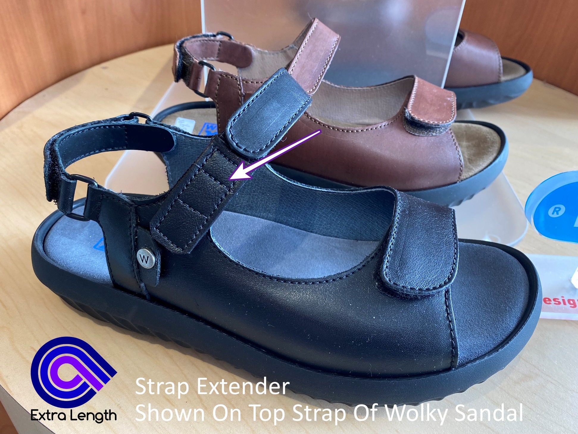 Add Length and Width for Wide Feet & High Insteps. Add More Width for Wide Shoes! Add Yourself! Made Using Velcro Brand Fastener Material!