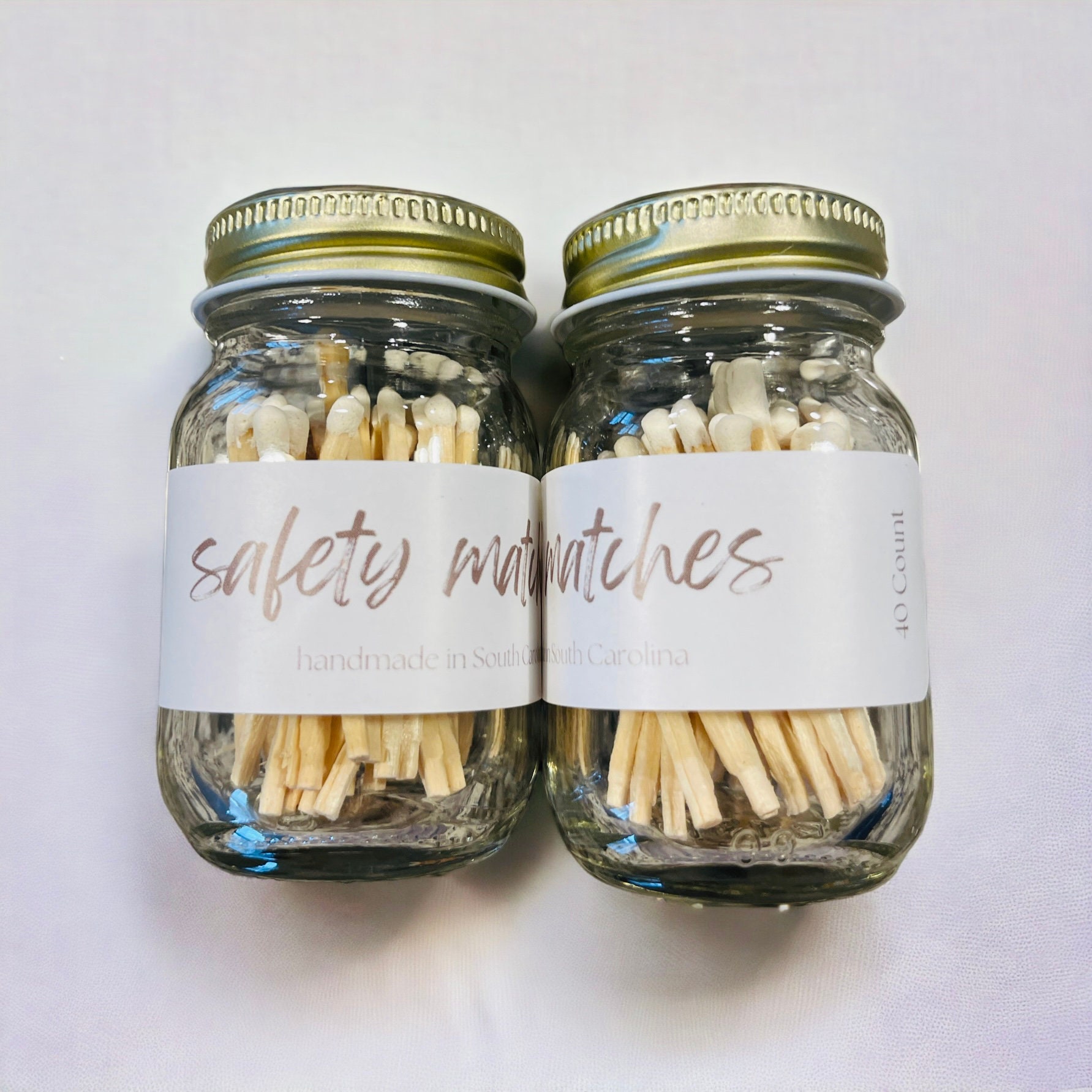 Artisan Matches for Candles Safety Matches for Candle Home Decor White