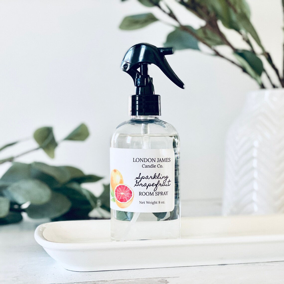 Room Spray Grapefruit Room Freshener Citrus Scented Room Etsy