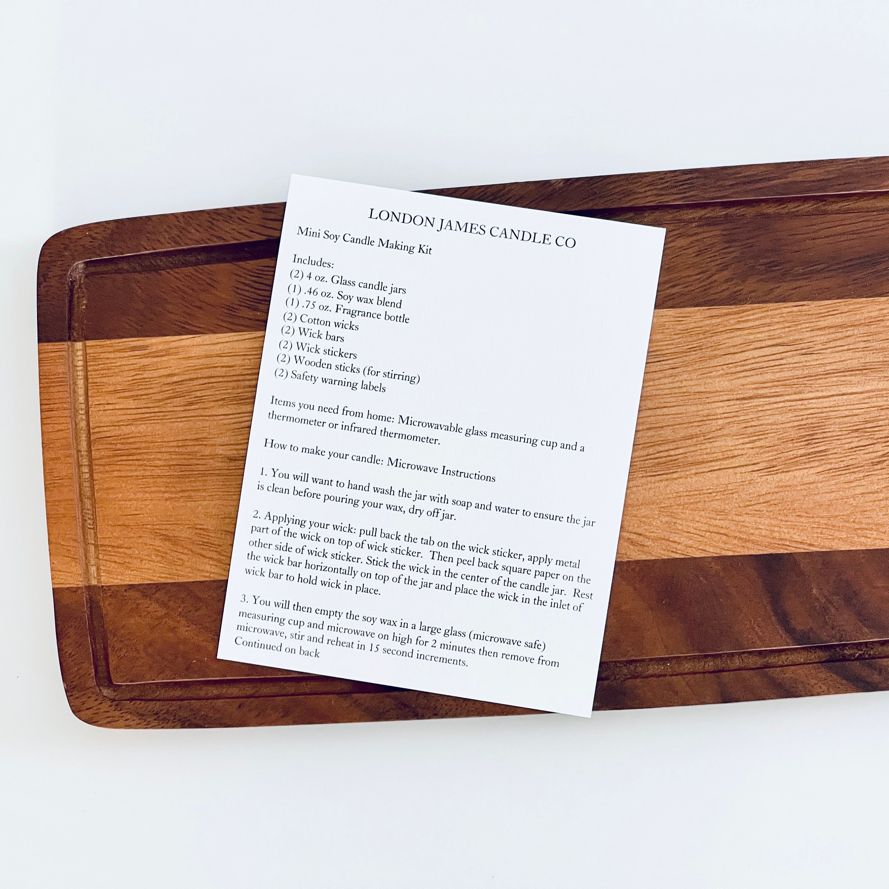 Candle Making Kit Soy Candle Making Candle Making Supplies Etsy