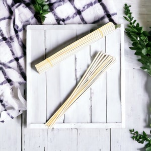 Reed Diffuser Sticks Natural Wood Reed Diffuser Replacement Sticks Reed Diffuser Oil Sticks For Home Fragrance Reed Diffuser Bundle Sticks