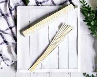 Reed Diffuser Sticks Naturholz Reed Diffuser Ersatzstäbchen Reed Diffuser Öl Sticks für Raumduft Reed Diffuser Bundle Sticks