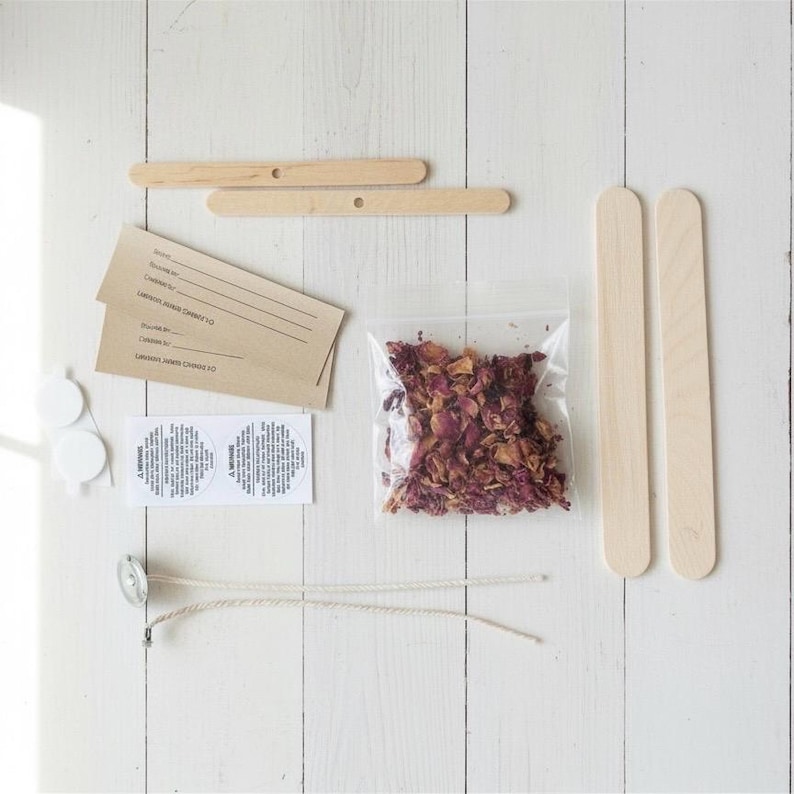 Deluxe Candle Making Kit | Create Your Own Signature Candles | Luxury Soy Wax DIY Experience | Sophisticated Gift | Self Care Box image 2