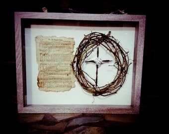 Vecchia scatola di ombra trasversale robusta