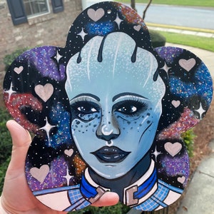 Liara T’Soni | Acrylic Painting