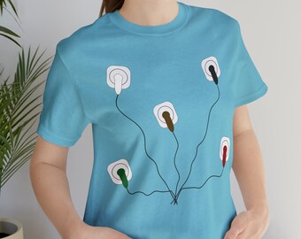 EKG Leads Cheat Sheet T-Shirt, Funny Nursing ECG Shirt, ICU nurse tshirt, Emergency Er nurse shirt, Rn Nursing Student, gift for nurse