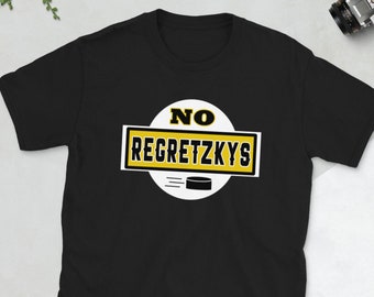 No Regretzkys LetterKenny Fan Art Jersey T-Shirt | No Regrets Gretzky Jersey Letter Kenny Tee Shirt