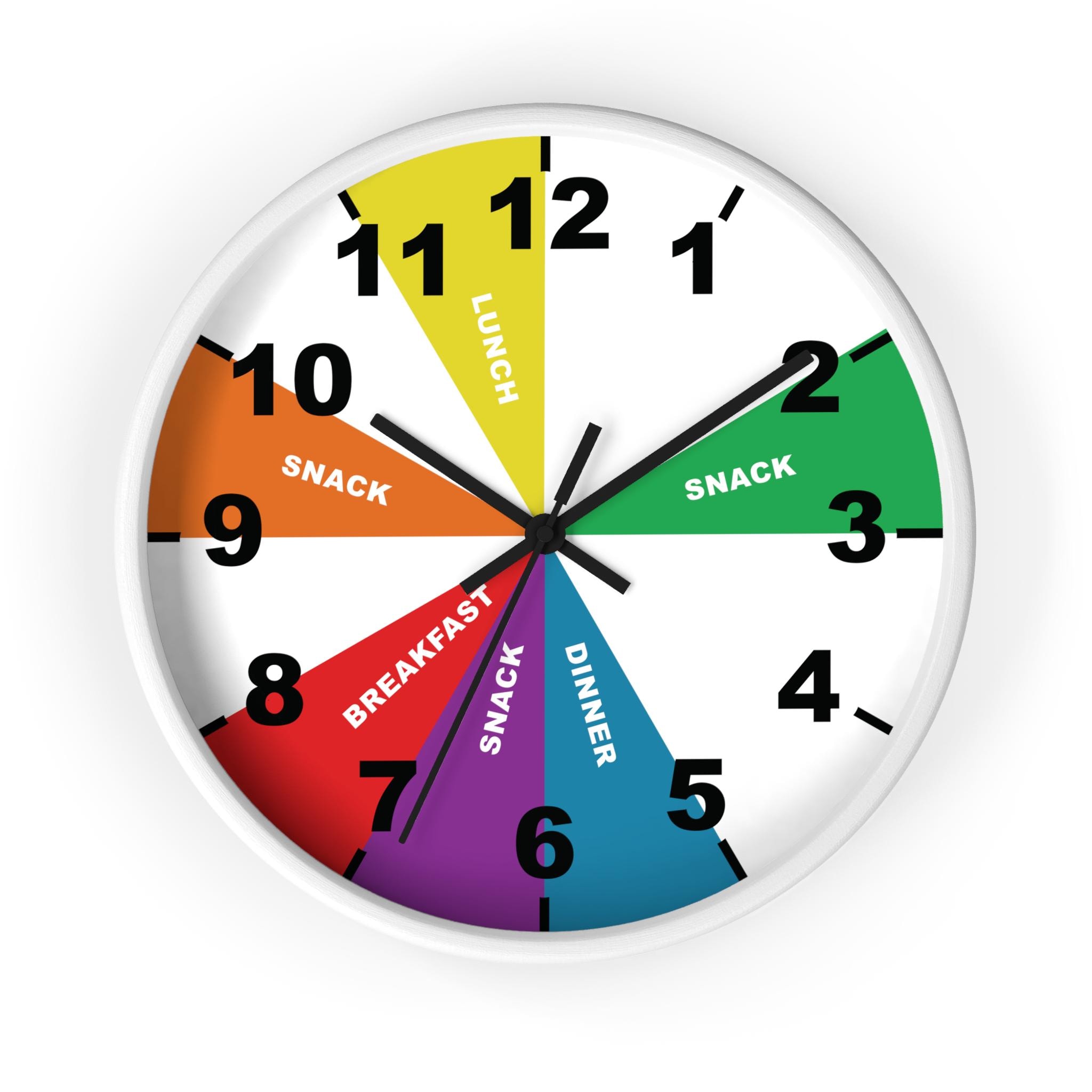 Customizable Daily Schedule Clock for Children, Kid's After School ...
