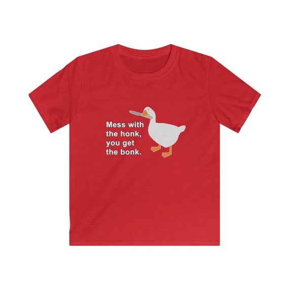 Mess With The Honk You Get The Bonk Shirt| Goose Game Shirt T-Shirt Mess With The Honk You Get The Bonk Shirt| Goose Game Shirt T-Shirt