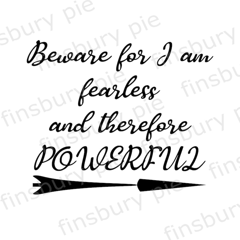 SVG or PNG cutting file for Cricut cutting machines Beware for I am fearess wall art Mary Shelly Frankenstein printing scrapbooking