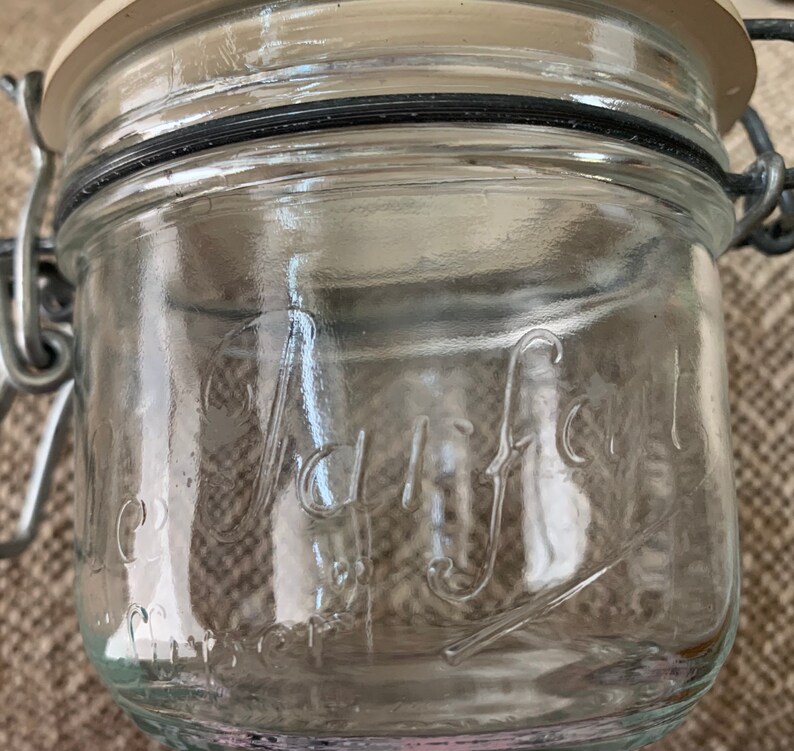 Vintage French Le Parfait Glass Super Canning Jar Made in Etsy