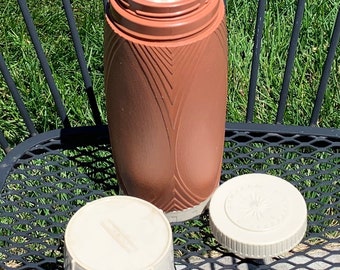 Vintage Universal Thermos, Football Brown Color, Retro Camping Gear, Picnic Thermos, Coffee Thermos, Made In The USA