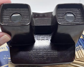Vintage Sawyer's View Master Stereoscope Deluxe Gift Pak With 58
