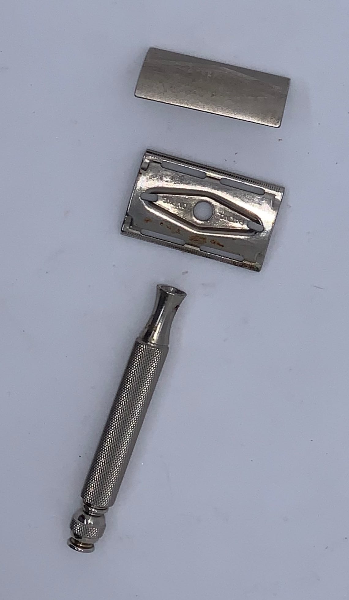 Vintage Gillette Tech Razor Retro Double Edge Razor In Box Etsy