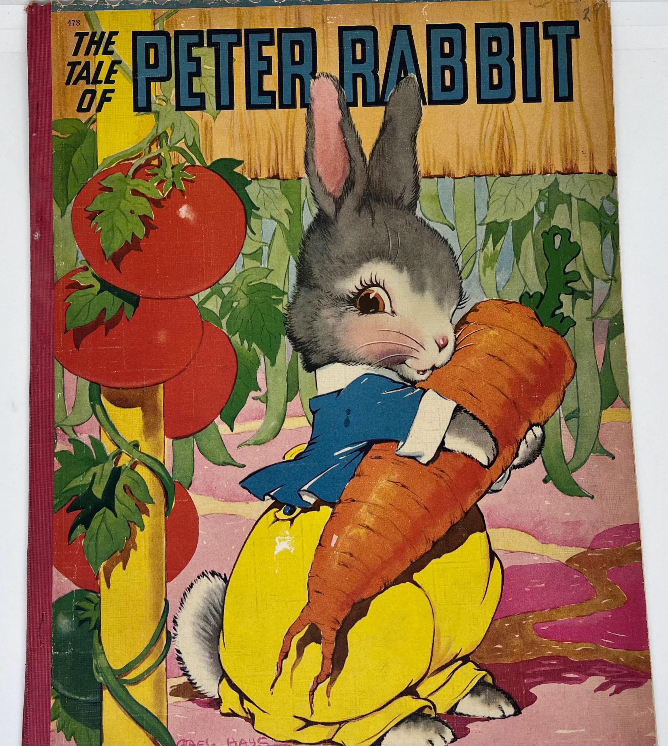 1930年代絵本\"The Tale of Peter Rabbit \" Amazon.com: The Tale of Peter Rabbit: 9780723247708: Potter