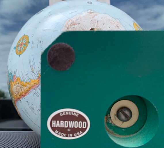Vintage Replogle World Globe: 12 Inch Classic Series, Raised