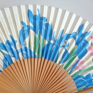 Hand fan / Sensu fan /Japanese Paper & bamboo folding fan #S3743