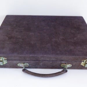 Japanese Mahjong Luxury set Bamboo base tiles Antique kit, wooden case, "Time traces" #BM2 image 11