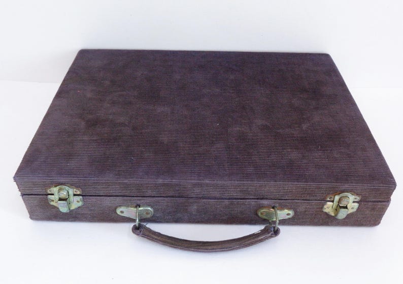 Japanese Mahjong Luxury set Bamboo base tiles Antique kit, wooden case, "Time traces" #BM2 image 11