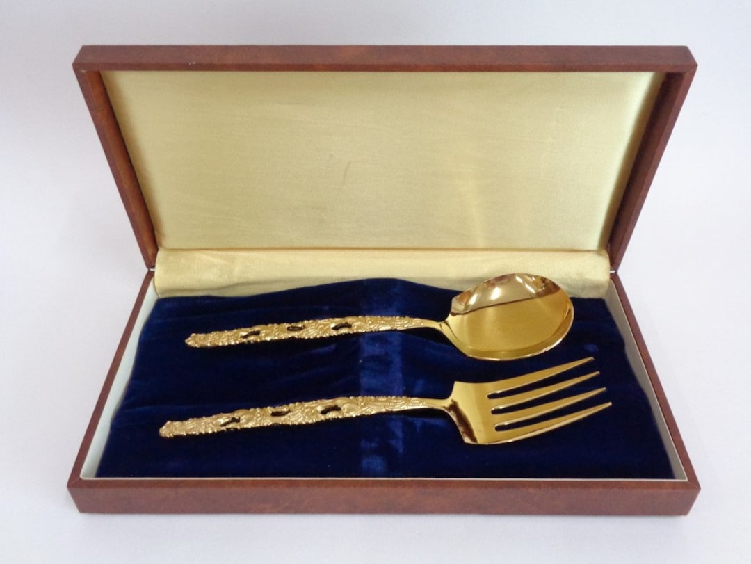Japanese AZUMA MT. FUJI High-quality Gold Stainless Steel Serving