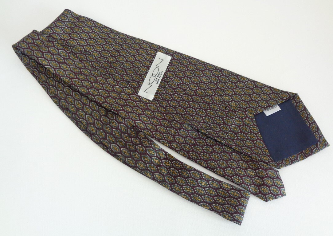 Japanese High-quality Silk Tie Group of 6, Vintage Unused Japanese High-quality Silk Tie Group of 6, Vintage Unused