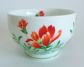 Japanese Kenzo Superb Porcelain Bowl Vintage Chawan, RARE #S6663