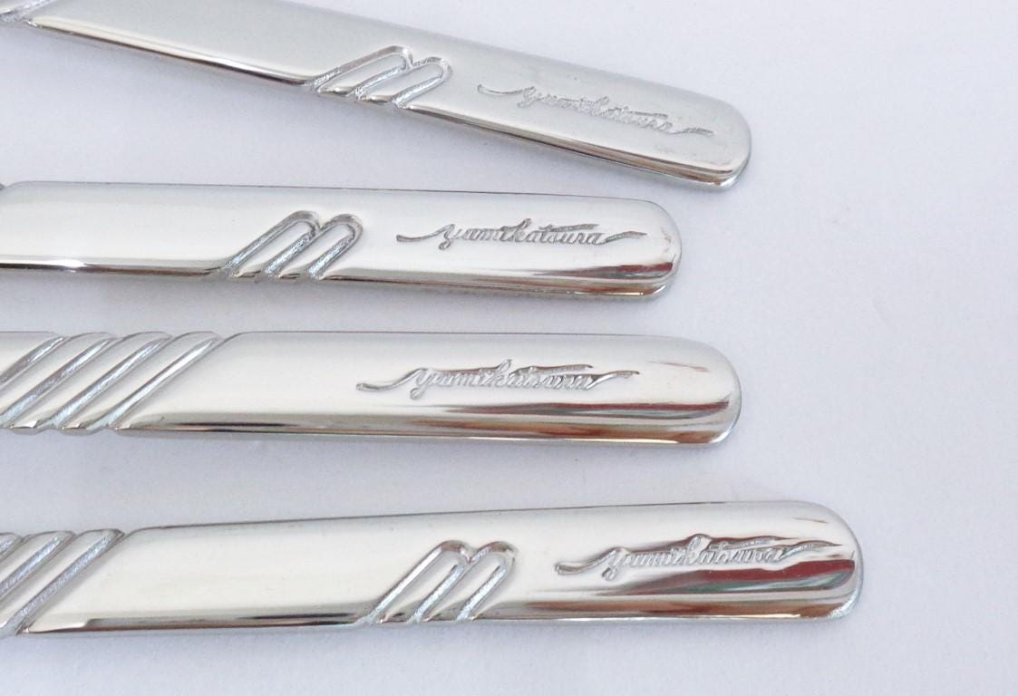 Designer Cutlery by Yumi Katsura Japanese 18-10 Stainless Luxury