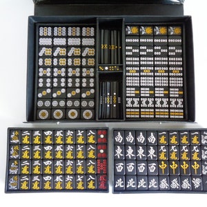Mahjong Game, Japanese Riichi Mahjong Full Set, NOTE: One Tile is ...