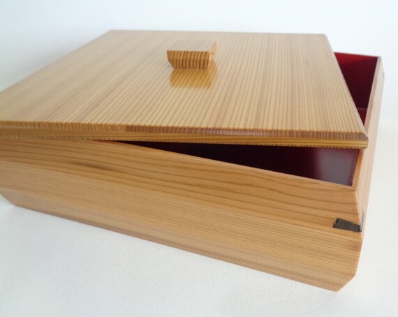 5745# Japanese bentwood box,Magawapa Craft Lacque… - image 3