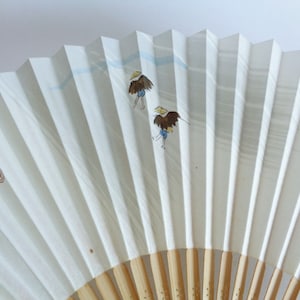 Hand fan / Sensu fan /Japanese Paper & bamboo folding fan #S5938