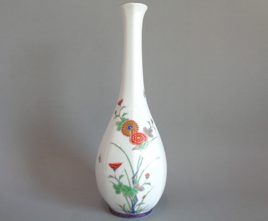 Fukagawa Porcelain Vase/Japanese Fukagawa thin Topquality ART Etsy