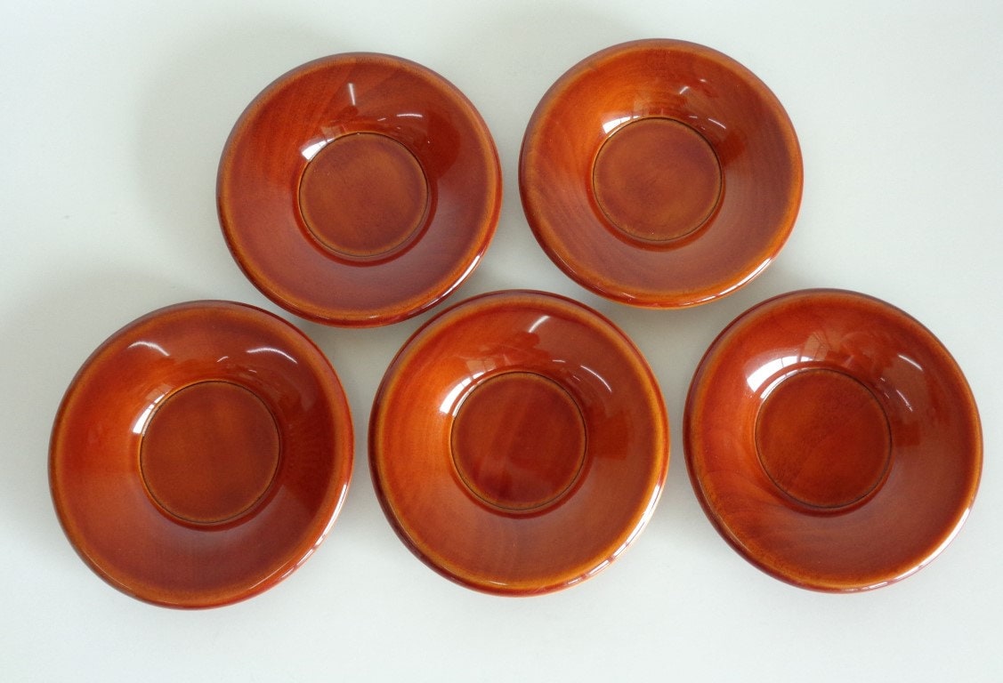 茶皿セット 飛騨新景塗 漆塗り木製茶皿 5枚セット、#1424 - Etsy 日本