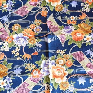 Furoshiki cloth for wrapping, Decorative Gift cloth with fine pattern ,Japanese Superb Cotton Traditional cloth ,52 x 52 cm,unused #S8391