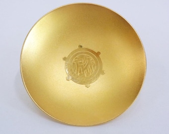 盃 金メッキ24K 盃 EXPO-70 日本製 24K.GP 金メッキ 記念コレクション容器 1970年