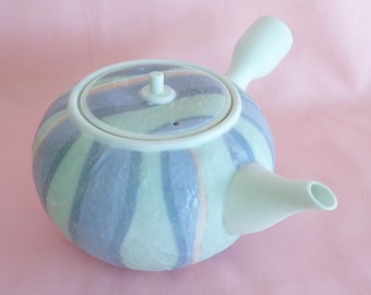 アンティーク 明治時代の日本磁器急須 青白 - Etsy 日本