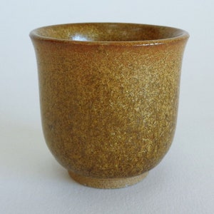 Ochoko Sake cup Japanese ART pottery ,marked #S1919